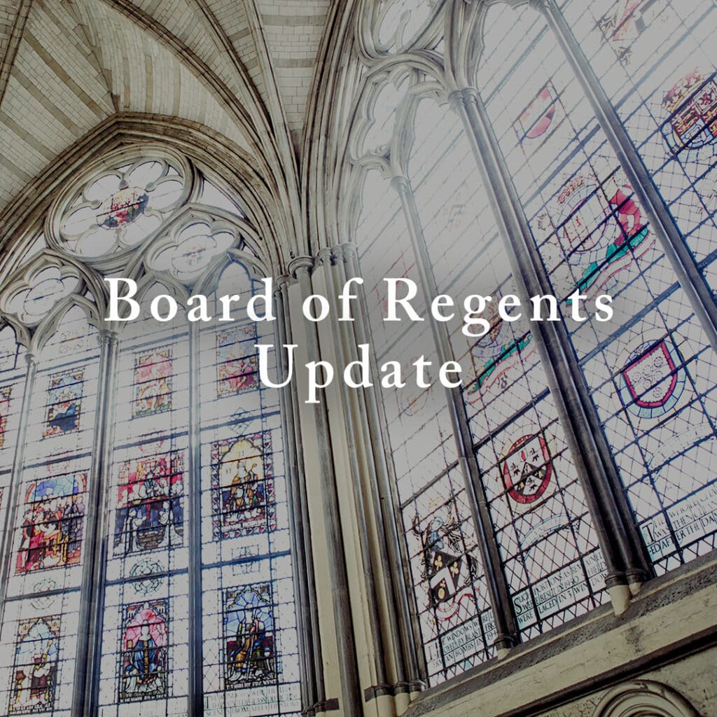 Board of Regents Update